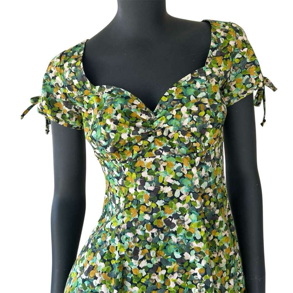 Heart of Haute Retro Fit and Flare Dress Pin-Up Rockabilly Cotton